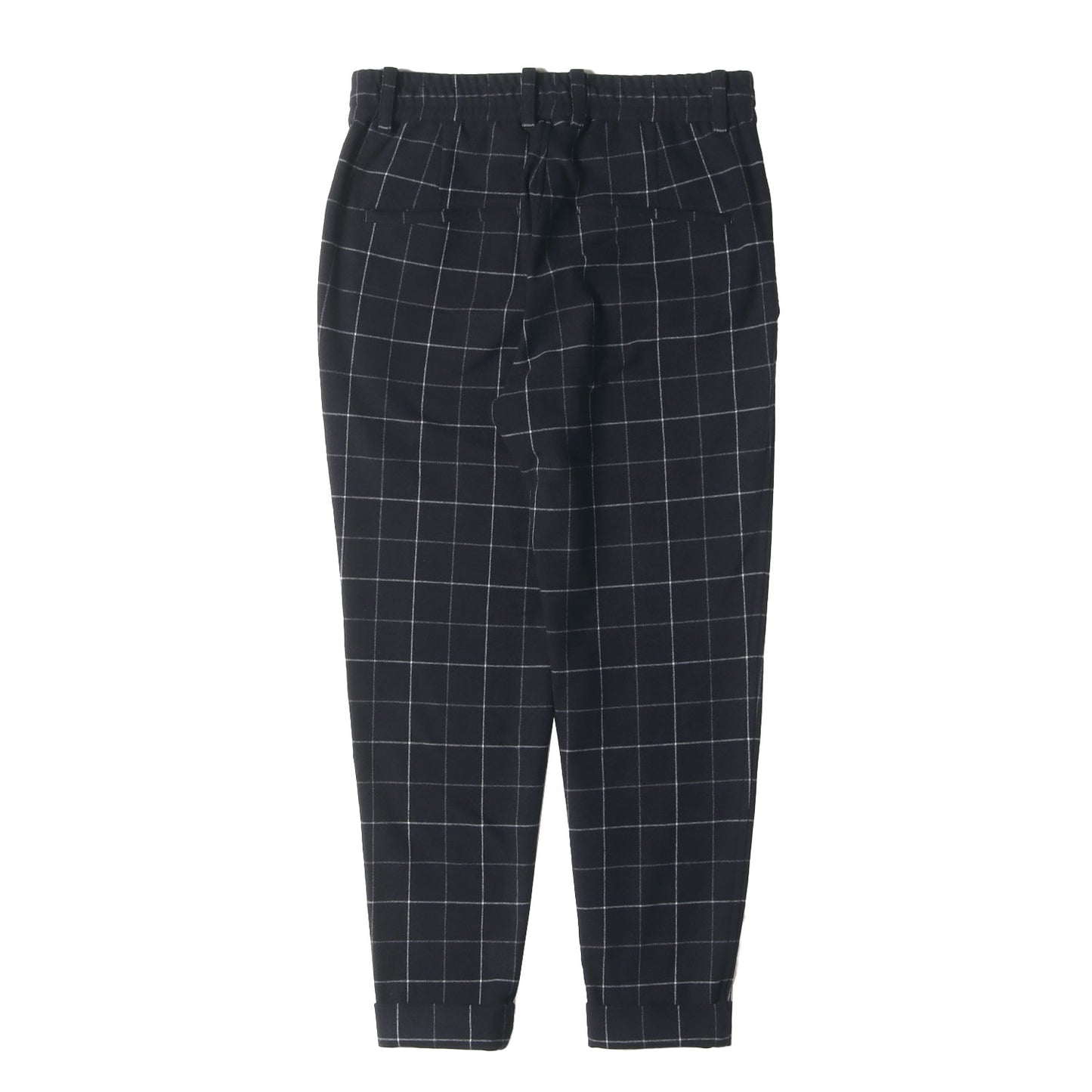 ウインドウペン チェック ワンタック ストレッチ ポリレーヨン イージー パンツ (WINDOW PEN MONALUCE SWING EASY PANTS P304 PER023)