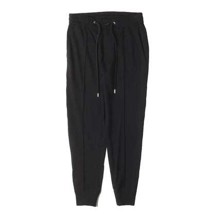 23SS ワンタック ストレッチ レーヨンナイロン イージー パンツ (MARSHMALLOW PONTI RIB SLACKS P317 RAN008)