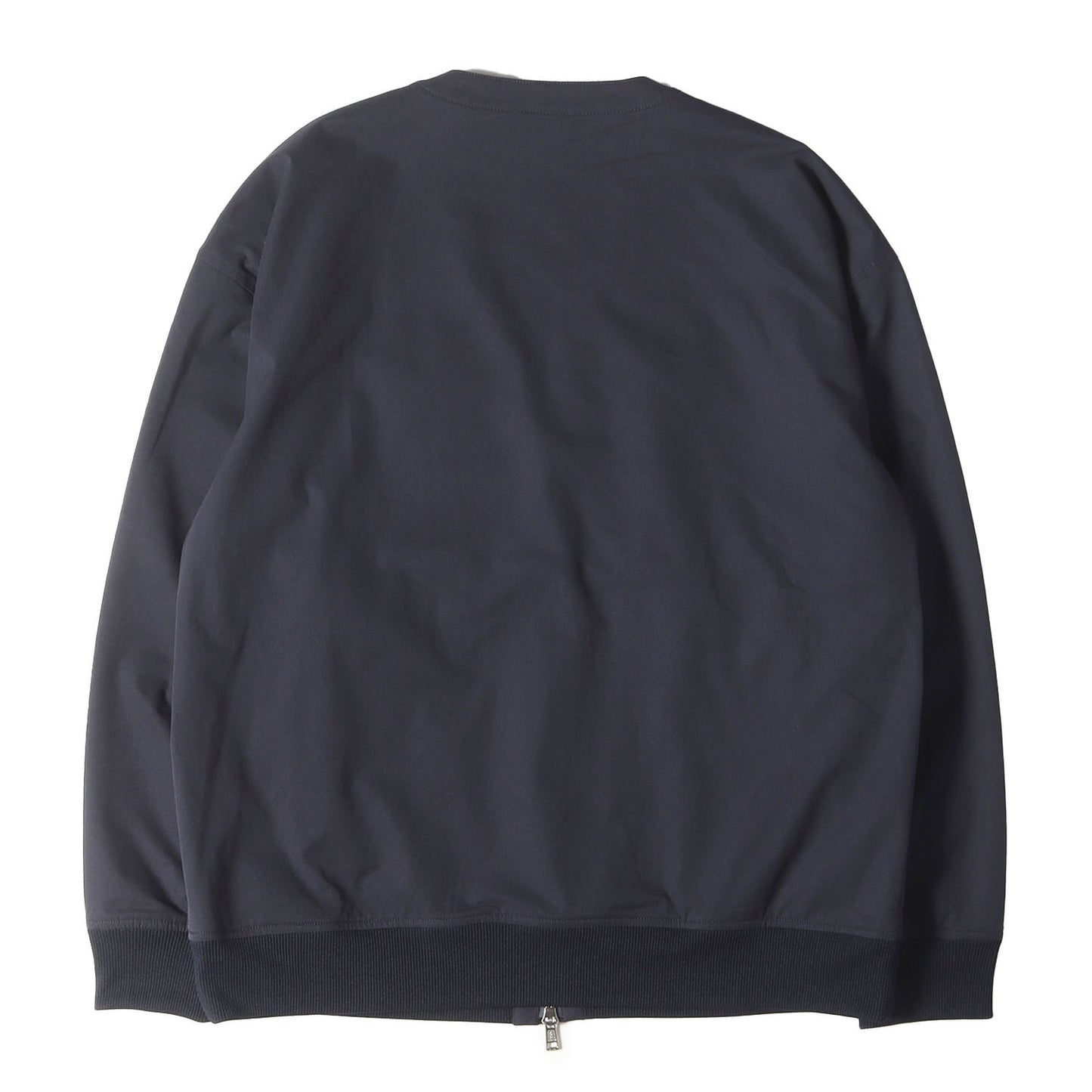 24SS ポプリン Vネック ジップ カーディガン (POLYESTER POPLIN DROP ZIP CARDIGAN B476 PET153)