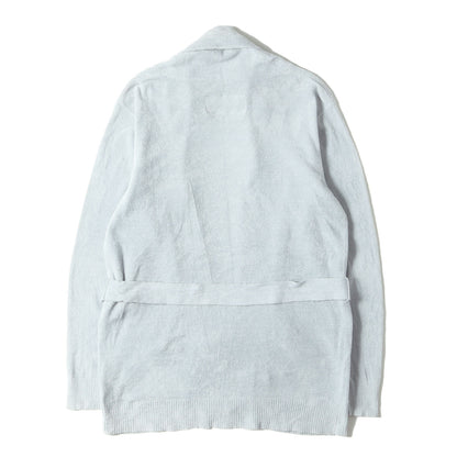 ボタンレス ソフト パイル ショールカラー カーディガン (K190 CNY021)