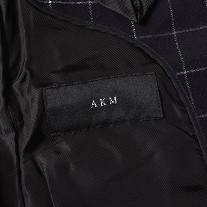 22AW チョークチェック 2B テーラード (WINDOW PEN MONALUCE SWING EASY JACKET B437 PER023)