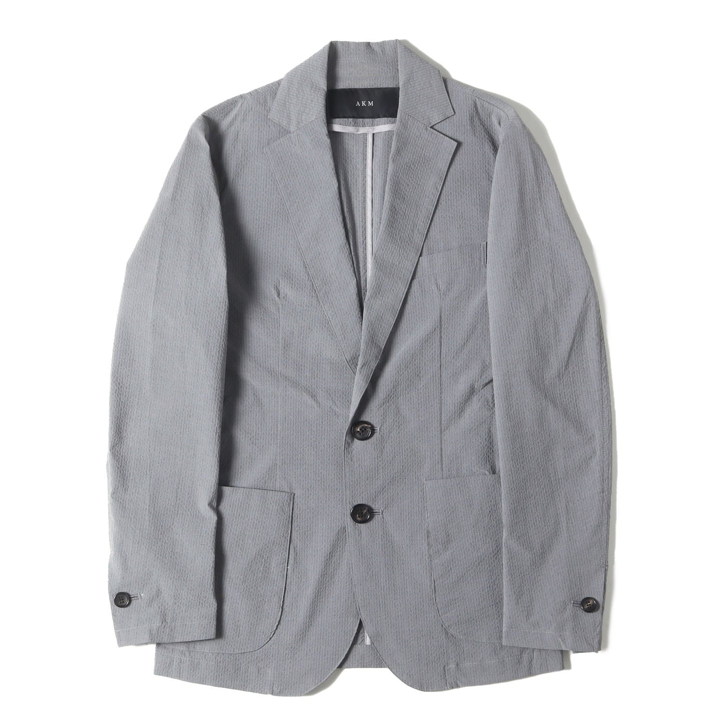 シアサッカー ジャージー 2B テーラード ジャケット (SEER SUCKER JERSEY SWING EASY JKT B350 PEC010)