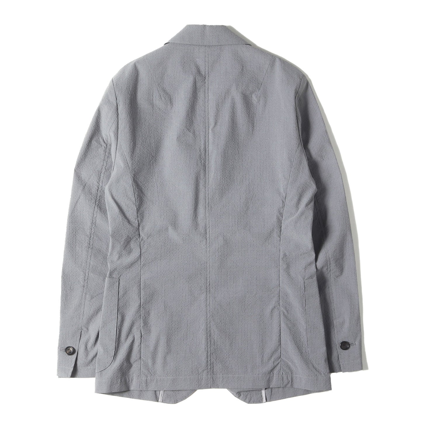 シアサッカー ジャージー 2B テーラード ジャケット (SEER SUCKER JERSEY SWING EASY JKT B350 PEC010)