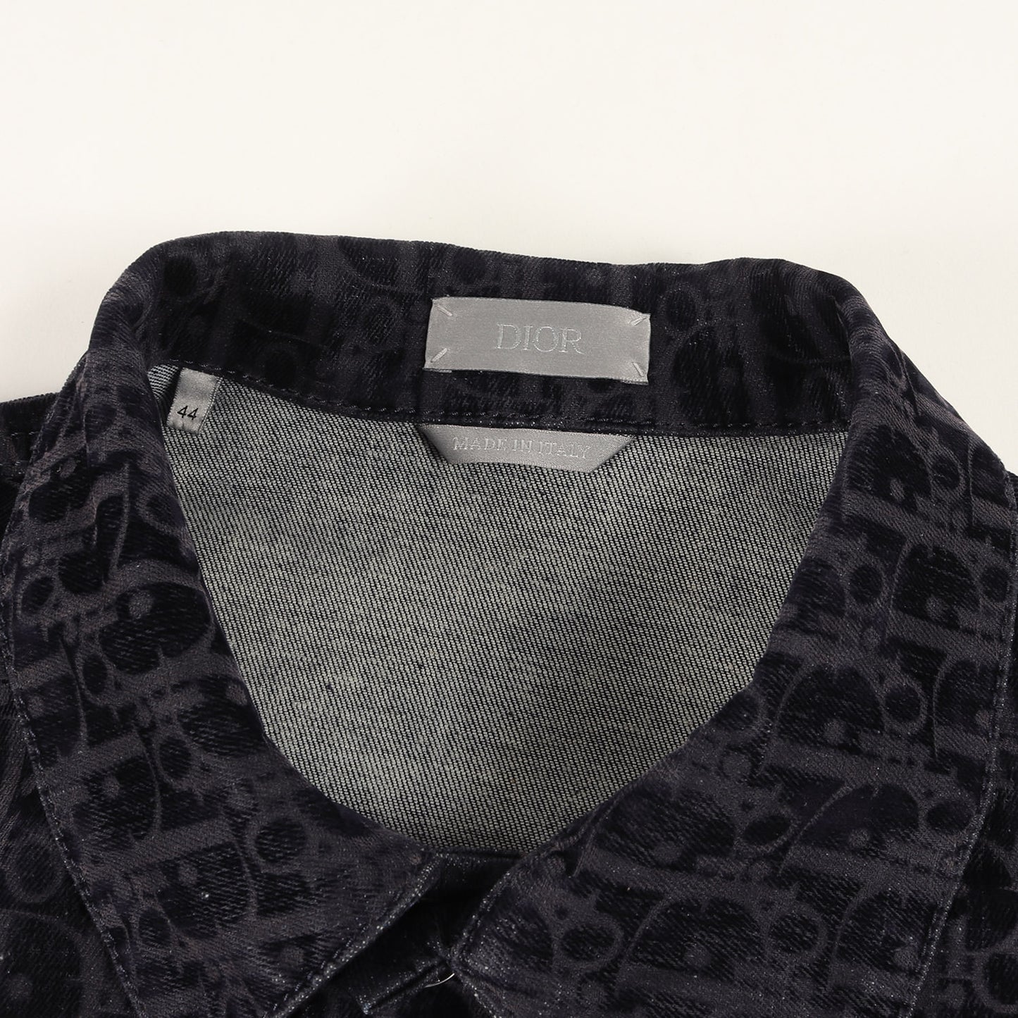 23SS ベロア オブリーク オーバー ストレッチ デニム シャツ ジャケット (OBLIQUE OVER SHIRT 033D490M321X)