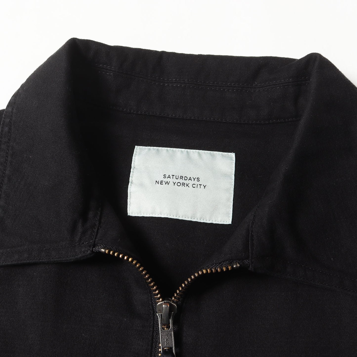 25SS ウォッシュ 製品染め加工 サテン ダブルジップ ブルゾン (Harrison G-Dyed Blouson BBL15020)