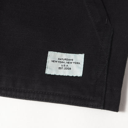 25SS ウォッシュ 製品染め加工 サテン ダブルジップ ブルゾン (Harrison G-Dyed Blouson BBL15020)