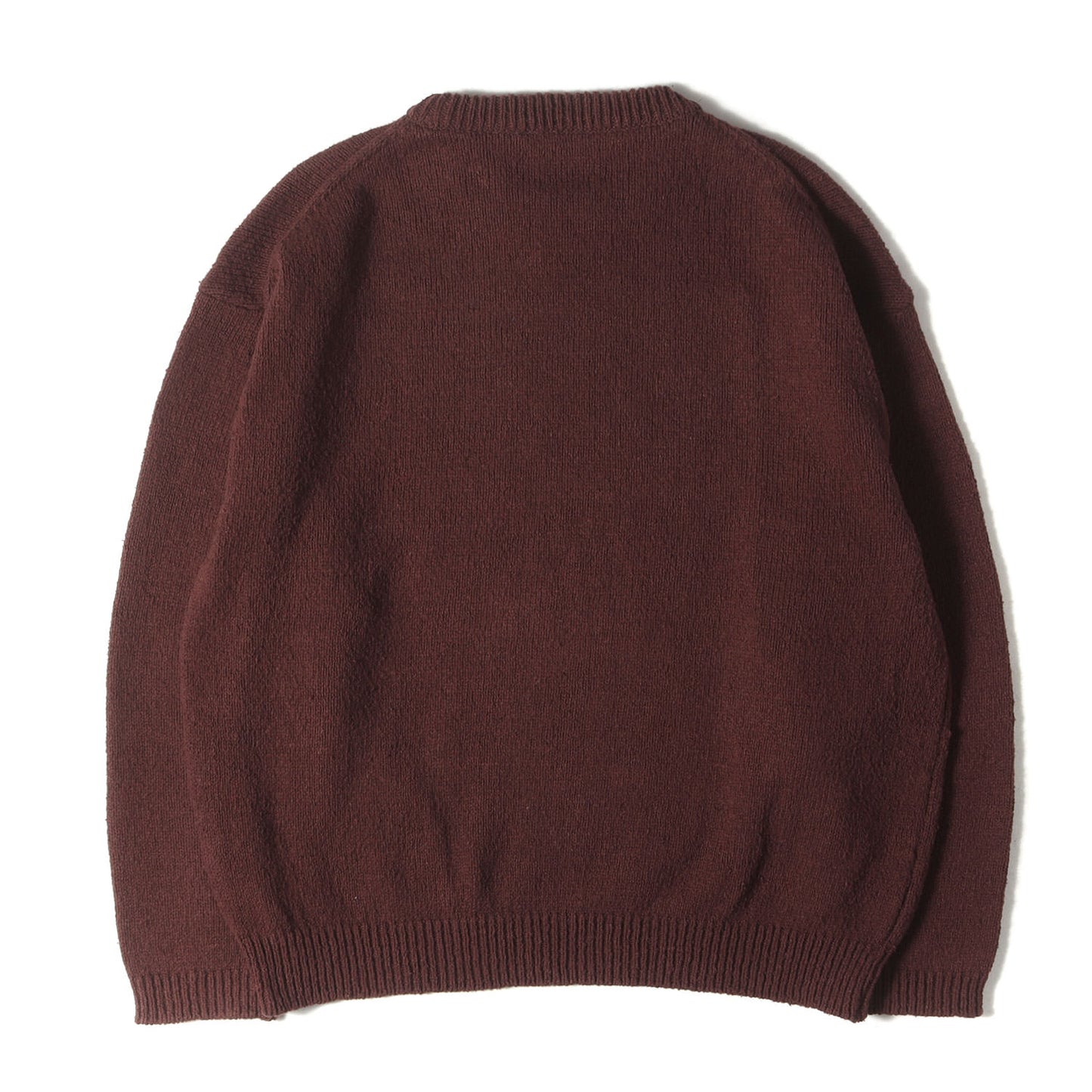 24SS クルーネック コットン ニット セーター (INTARSIA CREWNECK SWEATER YK24SS0701S)