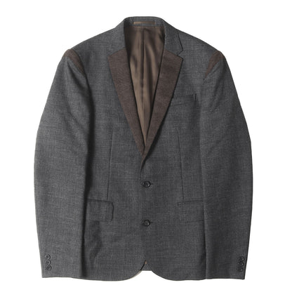 ラペル切替 2B テーラード ジャケット (14WCM-J06107)