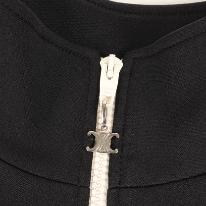 24SS トリオンフ チャーム ロゴ 刺繍 ハーフジップ ジャージ トップス (2Y90G121O.38AW)