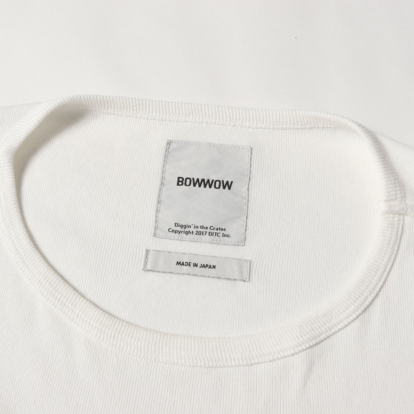 グラフィック クォーター スリーブ カットソー / MADE IN JAPAN