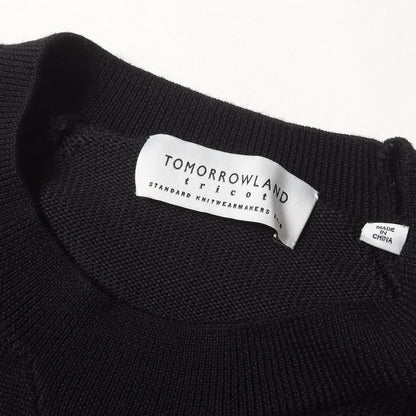 モックネック ハイゲージ ポリウール ニット (63-02-54-02705) / tricot