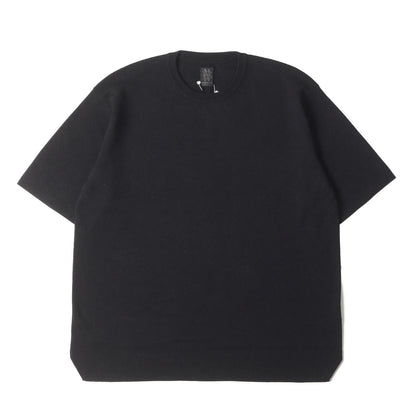 25SS スムース コットン ニット Tシャツ (32G SMOOTH KNIT T-SHIRT BN-SE-003)
