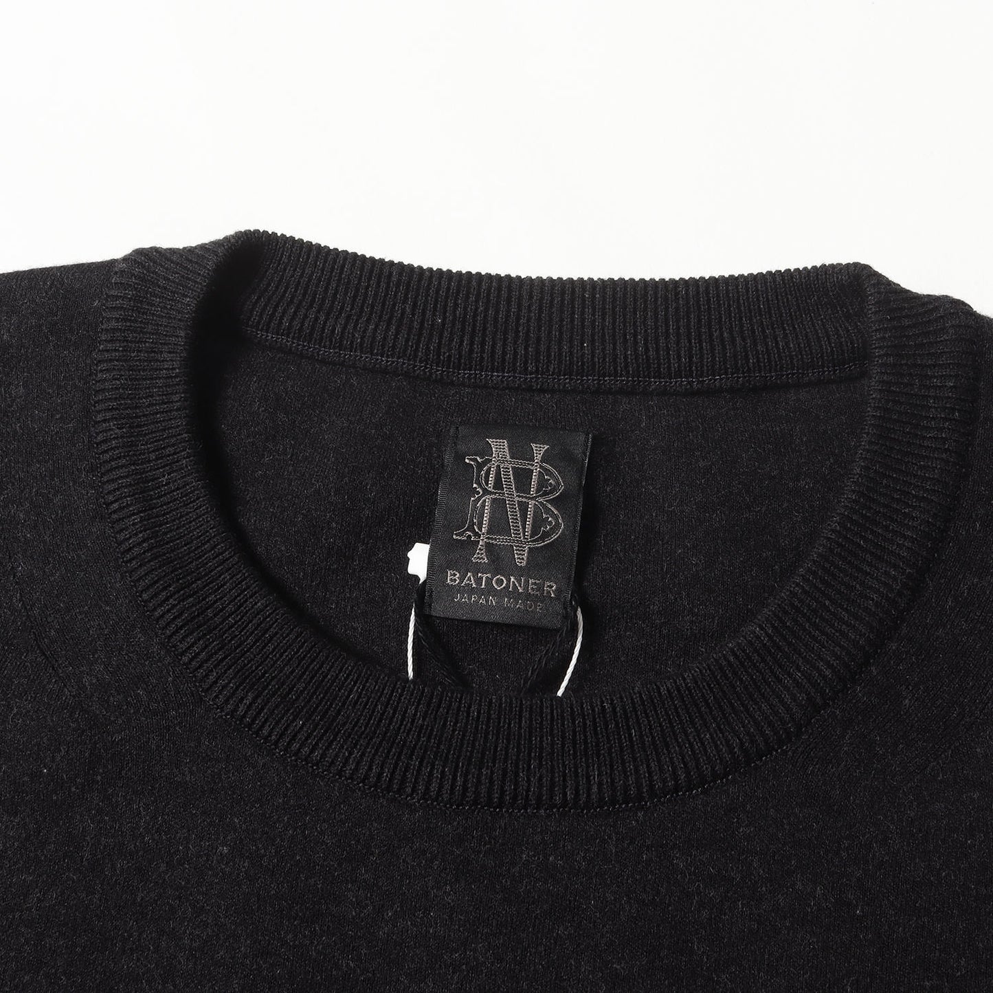 25SS スムース コットン ニット Tシャツ (32G SMOOTH KNIT T-SHIRT BN-SE-003)