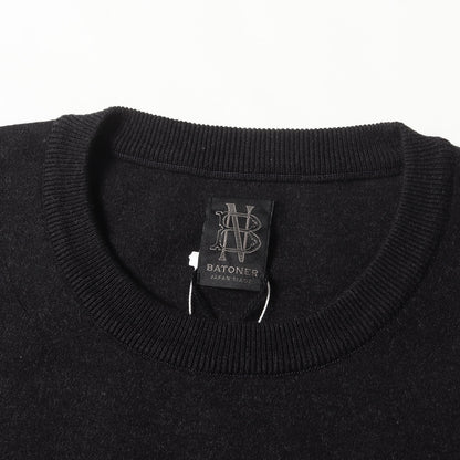 25SS スムース コットン ニット Tシャツ (32G SMOOTH KNIT T-SHIRT BN-SE-003)