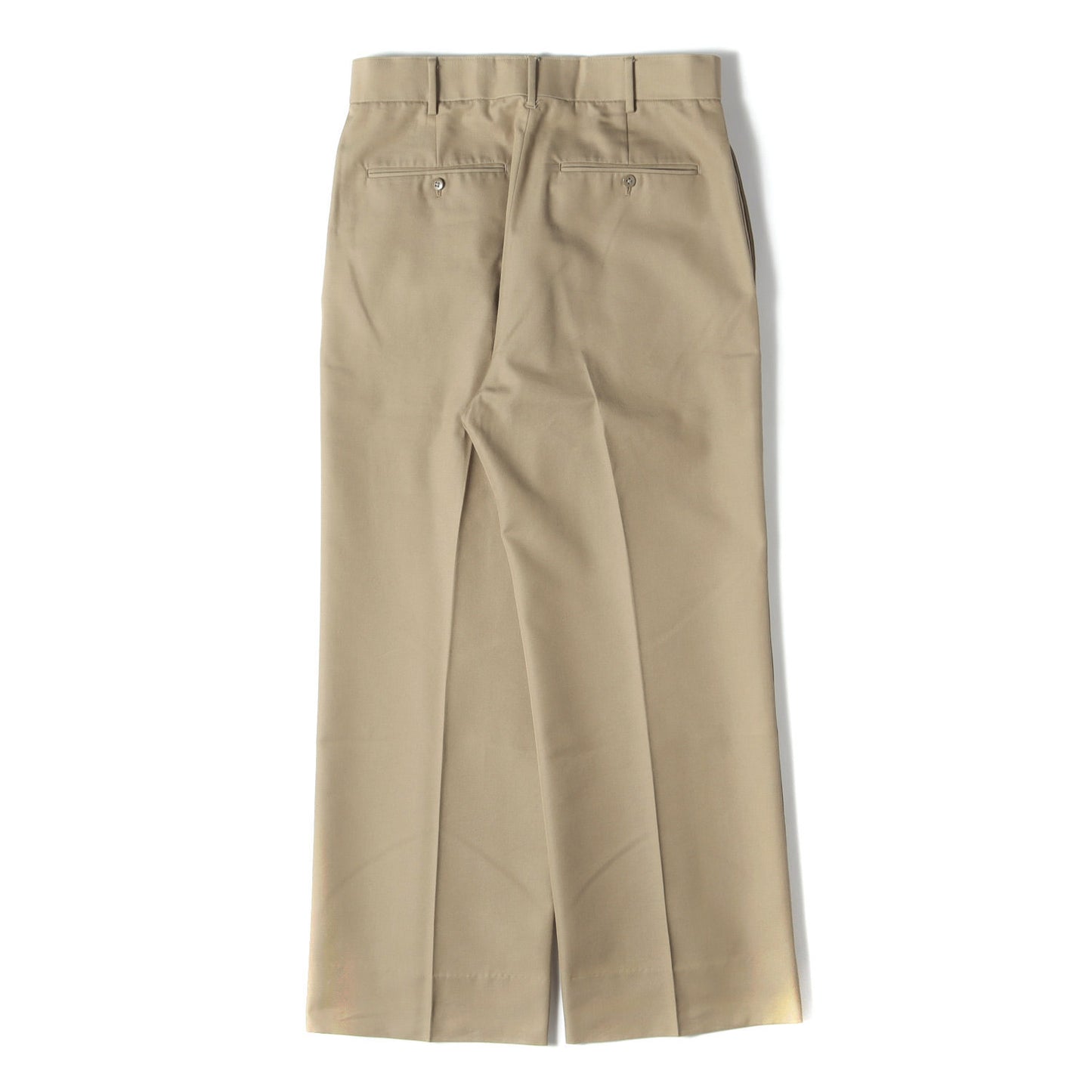 ストレート ワイド コットンウール チノパンツ (STRIGHT WIDE PANTS 1214-177-8445) / H BEAUTY&YOUTH