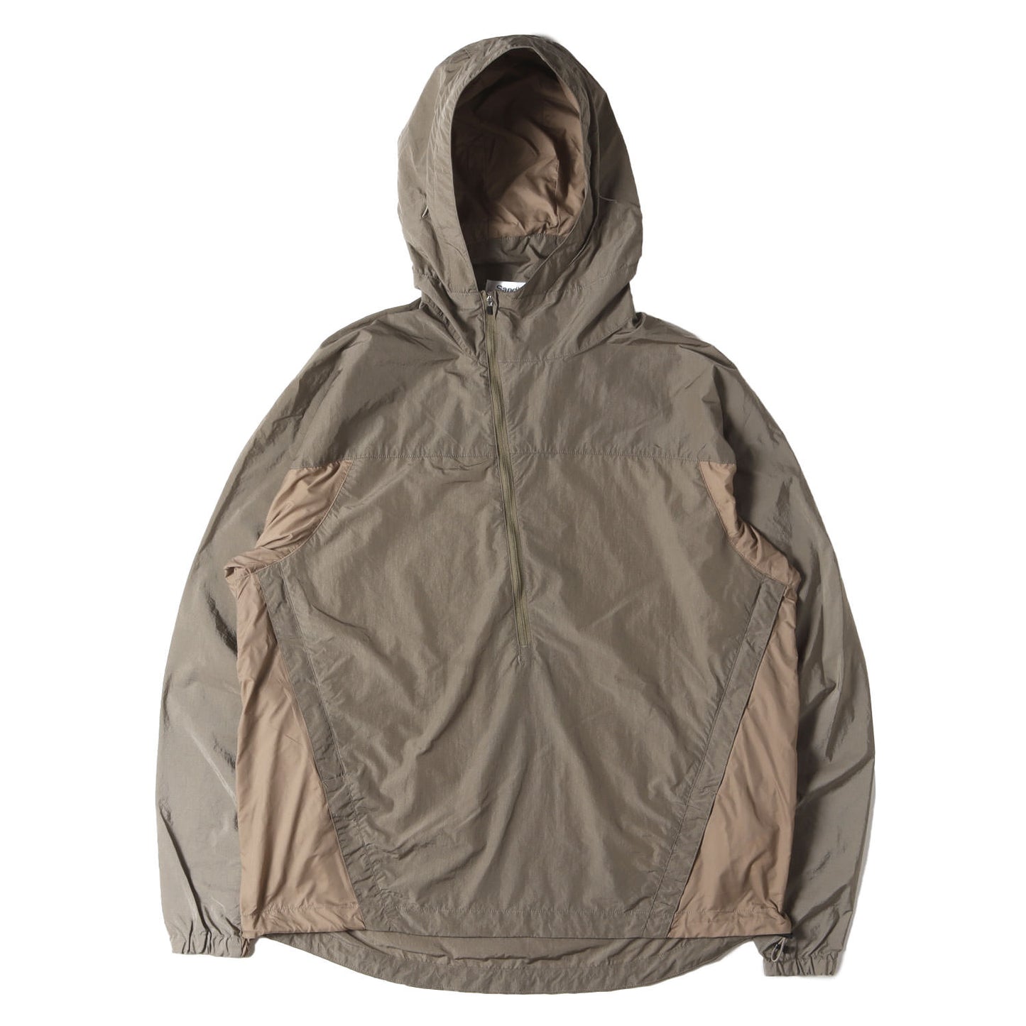 現行モデル リップストップ ナイロン アノラック パーカー (ORGANIZED HOODED PULLOVER RIPSTOP NYLON SW-J0402)