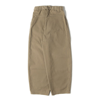 ツータック ブラッシュド ツイル バルーン パンツ (BLUSHED TWILL BALLOON PANTS 1214-133-7516) / H BEAUTY&YOUTH