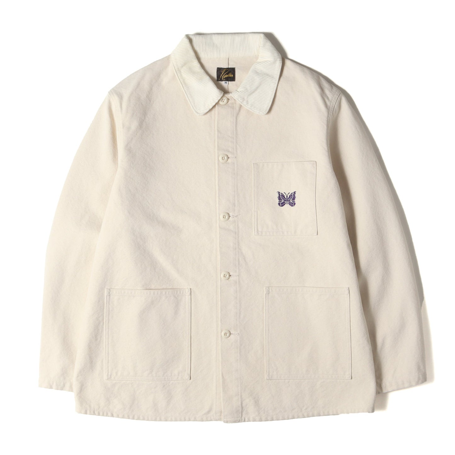 24AW × UNITED ARROWS BEAUTY&YOUTH パピヨン刺繍 ダック キャンバス カバーオール コート (OT1657)