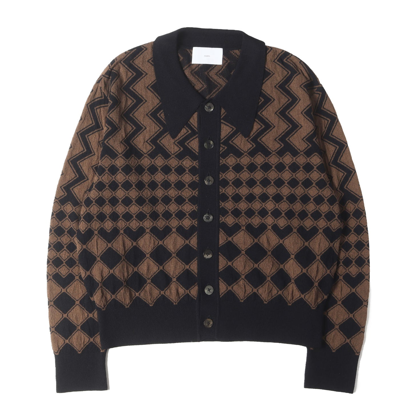 25SS ジオメトリック ブークレニット シャツ (KUBA KNIT SWEATER 2541000601)