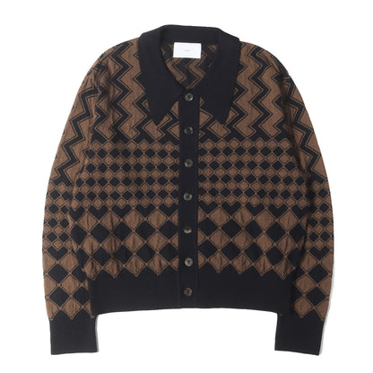 25SS ジオメトリック ブークレニット シャツ (KUBA KNIT SWEATER 2541000601)