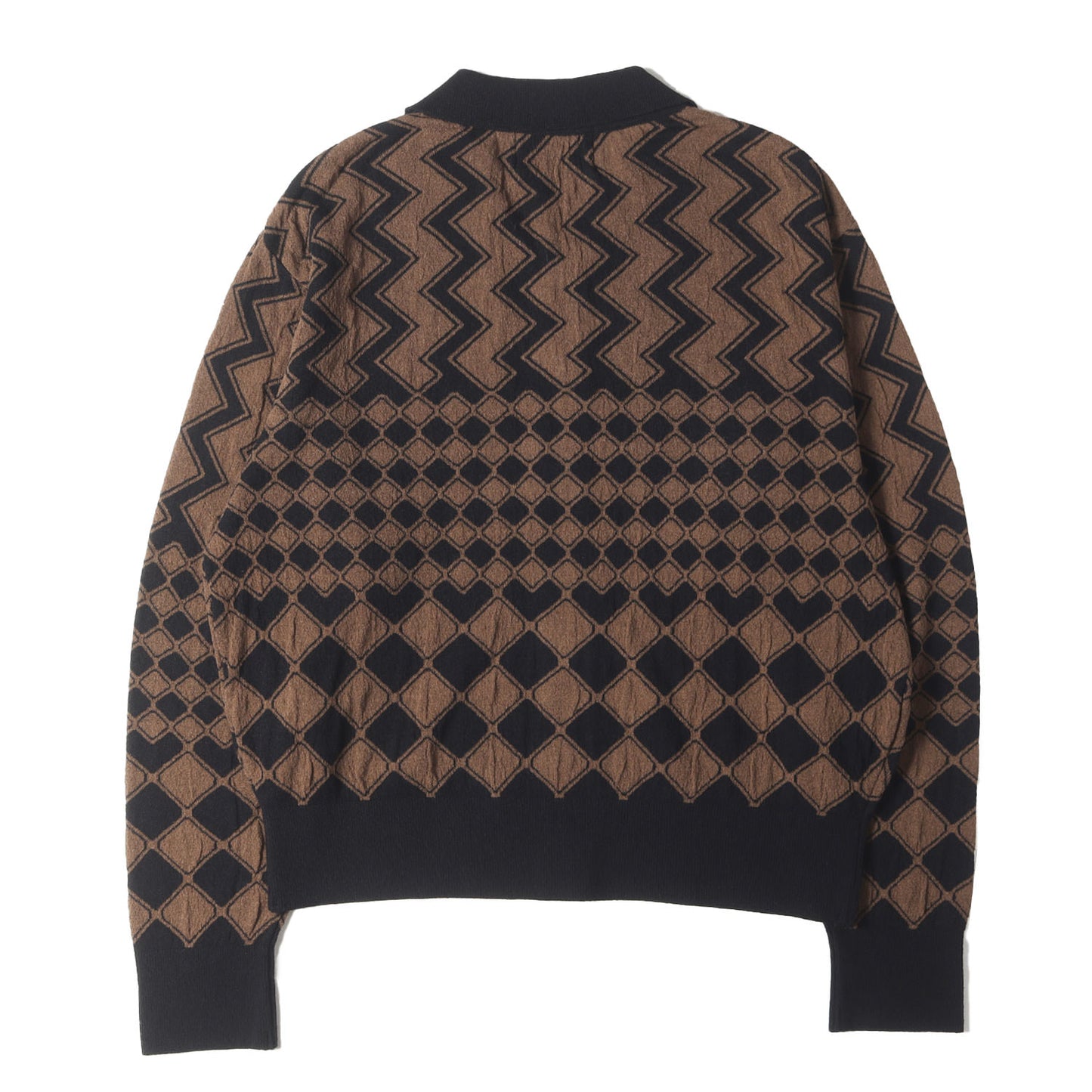 25SS ジオメトリック ブークレニット シャツ (KUBA KNIT SWEATER 2541000601)