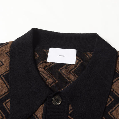 25SS ジオメトリック ブークレニット シャツ (KUBA KNIT SWEATER 2541000601)