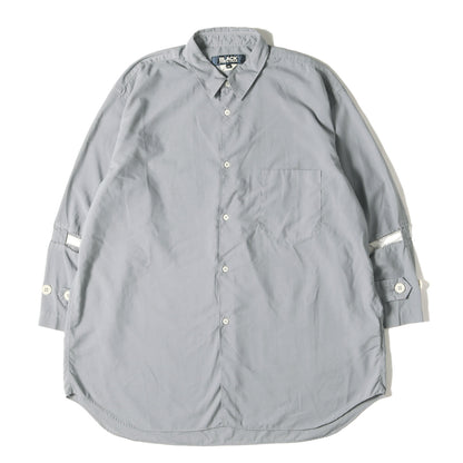 24SS デザイン 七分袖 エステル ドレス シャツ (1M-B016)