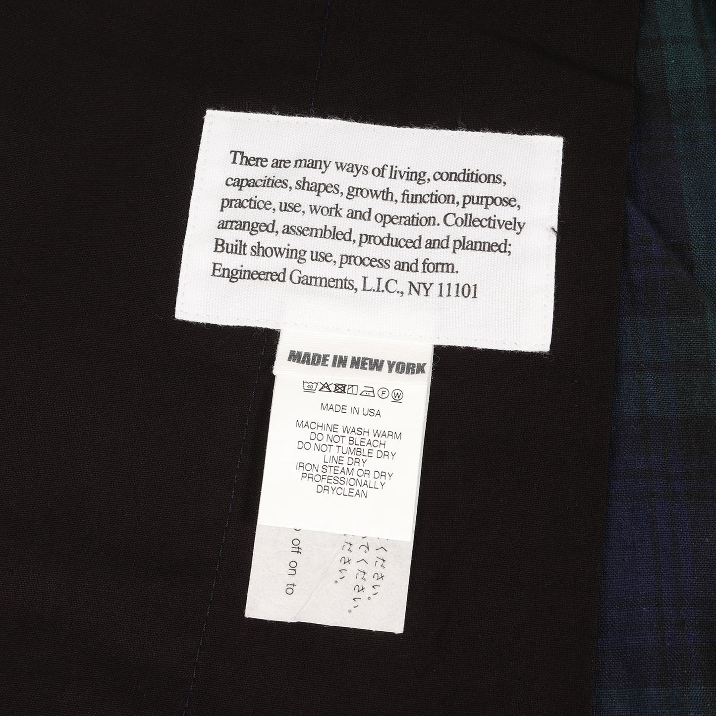 ブラックウォッチ ワンタック コットンリネン ショート パンツ (SUNSET SHORT)