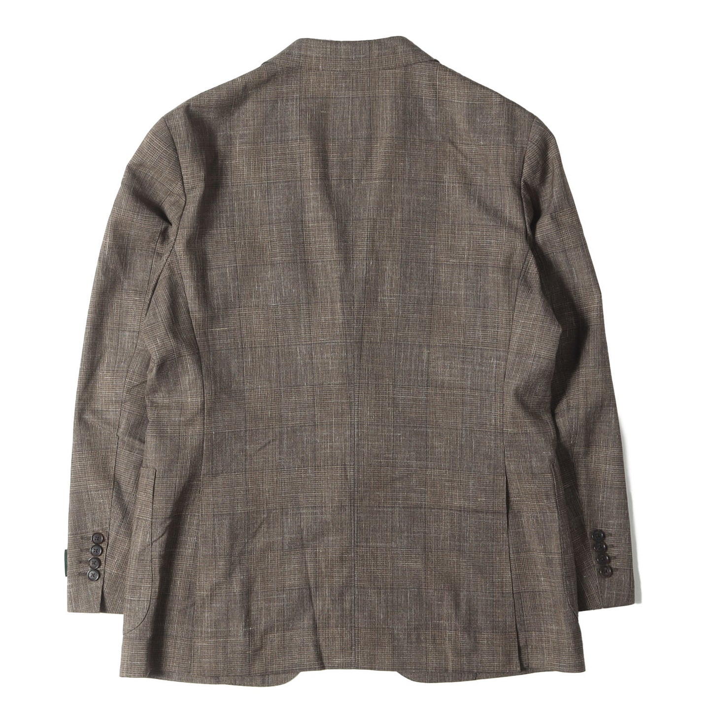 × Loro Piana サマータイム グレンチェック テーラード 2B ジャケット / NEW BRIDGE MADE IN JAPAN