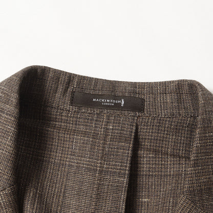 × Loro Piana サマータイム グレンチェック テーラード 2B ジャケット / NEW BRIDGE MADE IN JAPAN