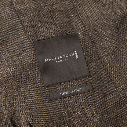 × Loro Piana サマータイム グレンチェック テーラード 2B ジャケット / NEW BRIDGE MADE IN JAPAN