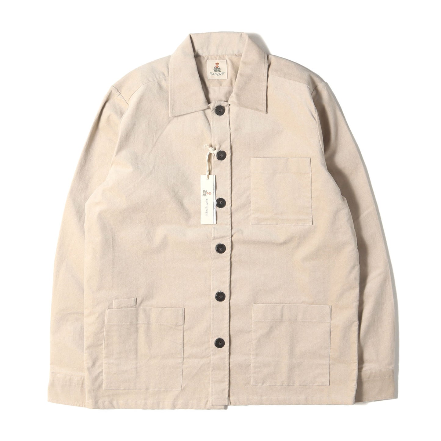 ストレッチ モールスキン カバーオール ジャケット (3350GR304LJ) / MADE IN ITALY