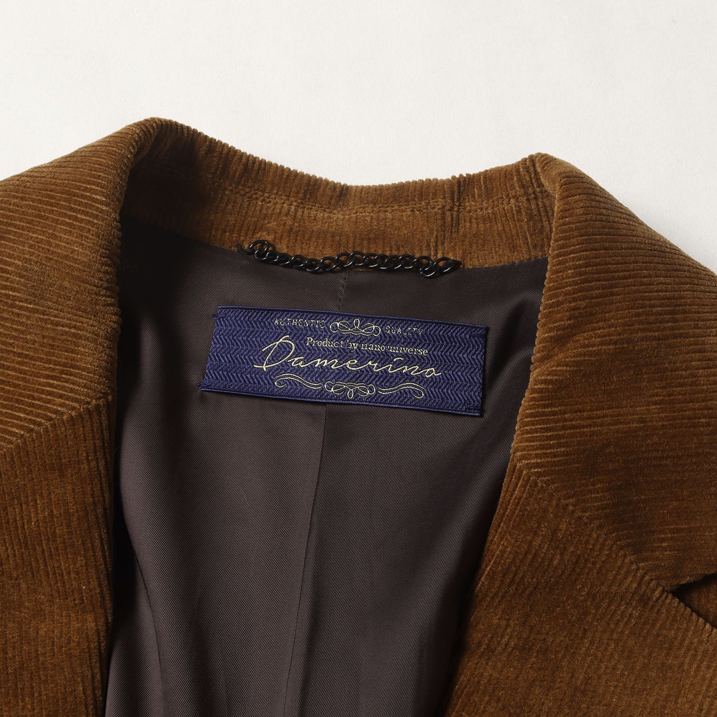 ストレッチ コーデュロイ セットアップ スーツ (668-9218001) / Damerino