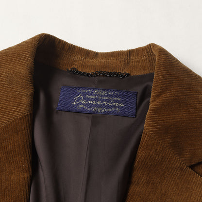 ストレッチ コーデュロイ セットアップ スーツ (668-9218001) / Damerino