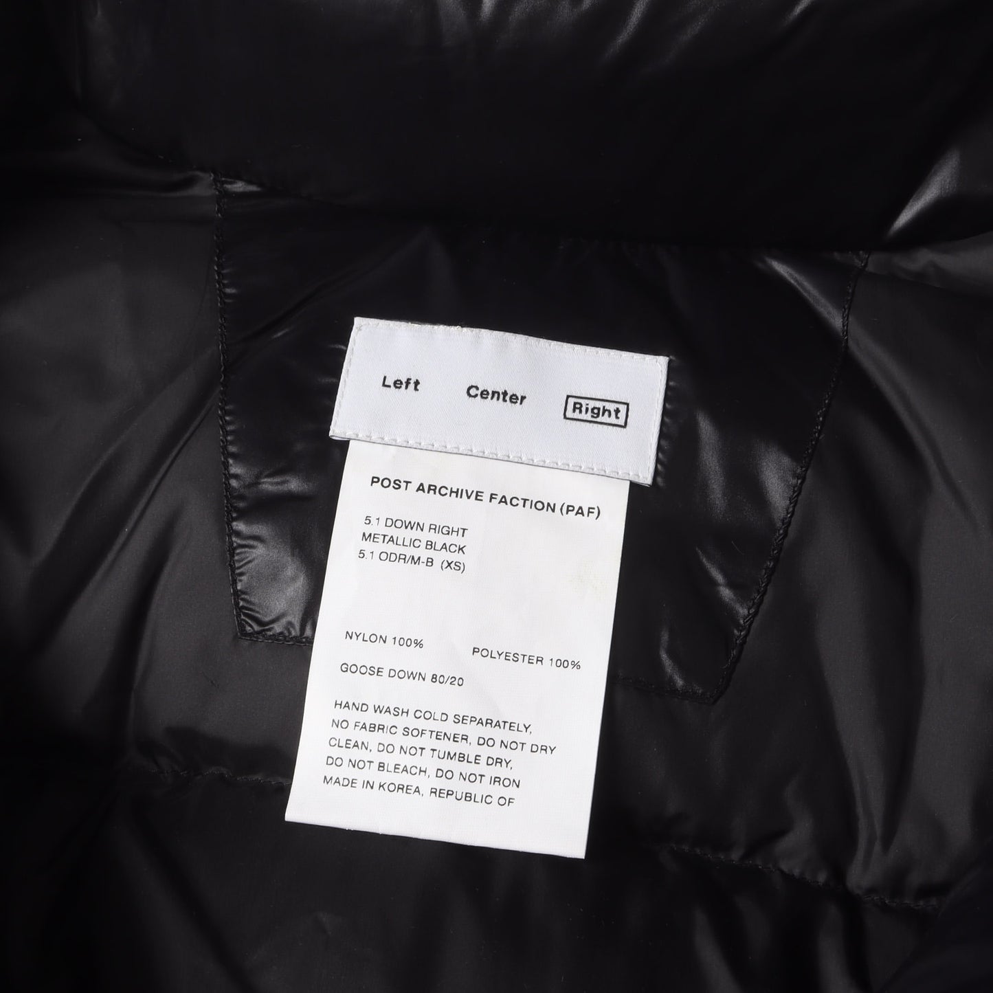 23AW ハイネック ダウンジャケット (5.1 DOWN RIGHT)