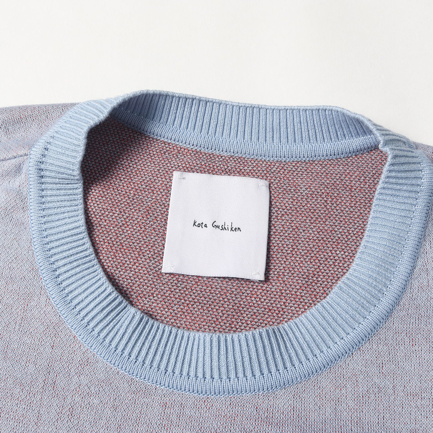 22SS アインシュタイン ジャガード キュプラコットン ニット Tシャツ (EinsT KGSS22-K04)