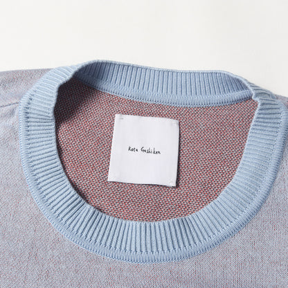 22SS アインシュタイン ジャガード キュプラコットン ニット Tシャツ (EinsT KGSS22-K04)