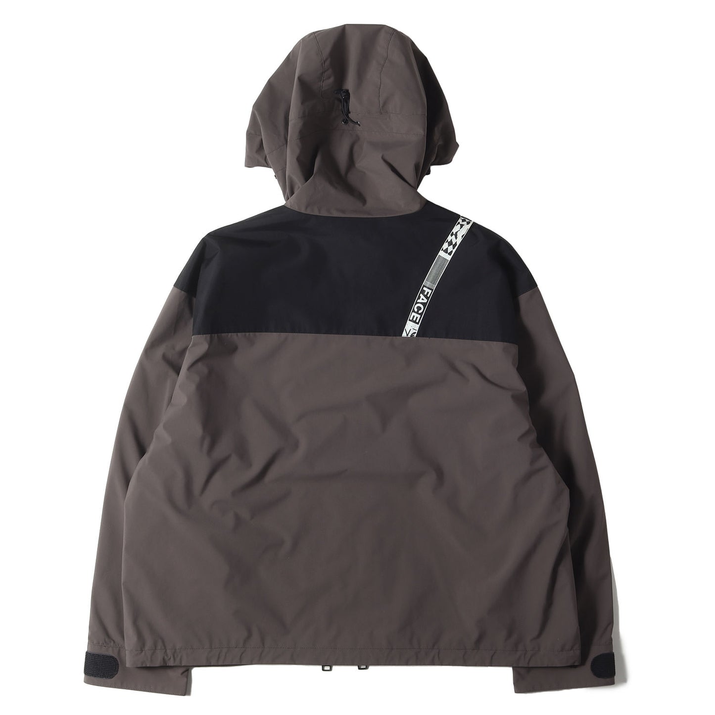 ロゴテープ ナイロン マウンテン パーカー (FACE MIX WINDBREAKER CHG-JK-M09)