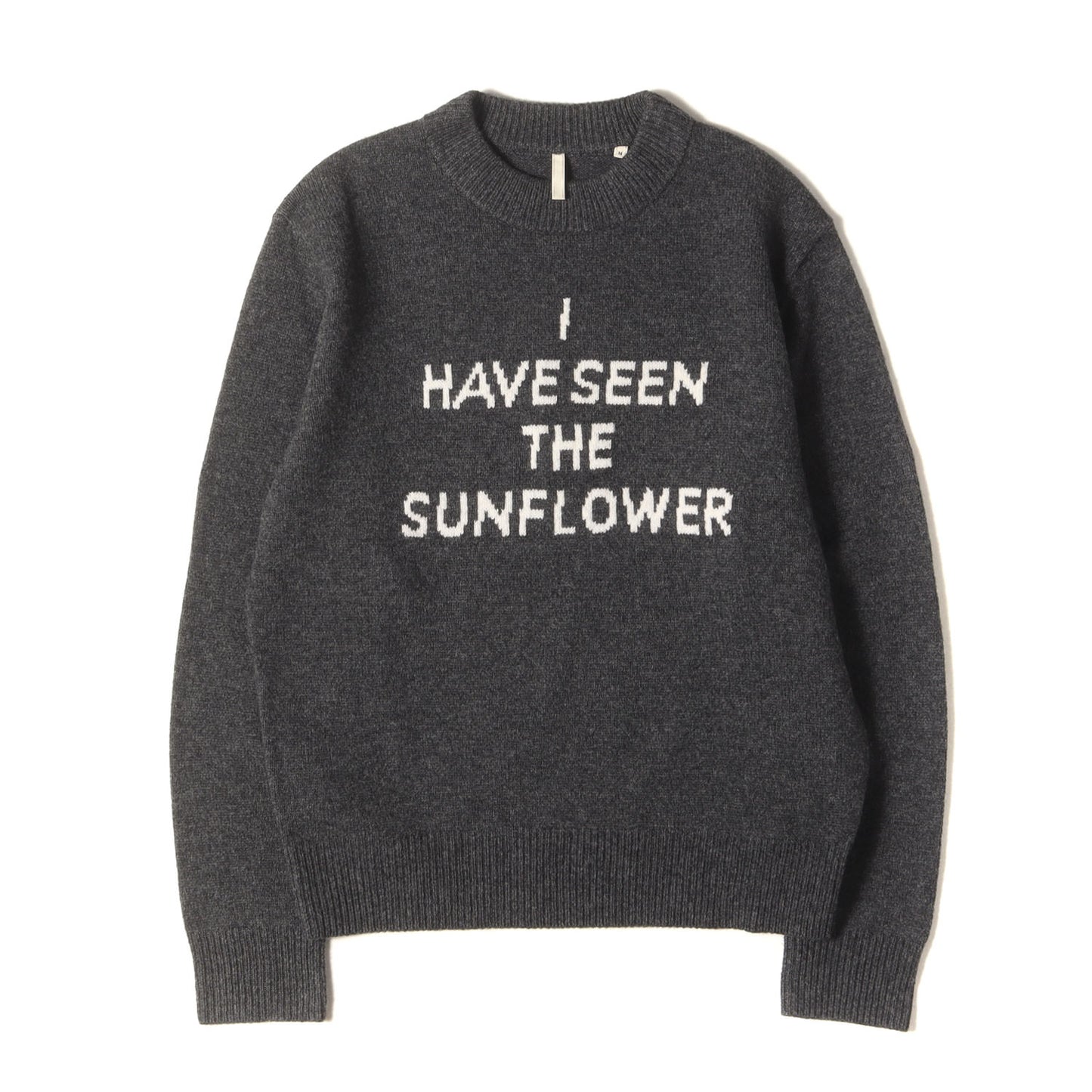 23AW ロゴ ジャガード ウール ニット (MOON TEXT KNIT 3040)