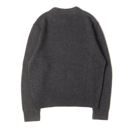 23AW ロゴ ジャガード ウール ニット (MOON TEXT KNIT 3040)