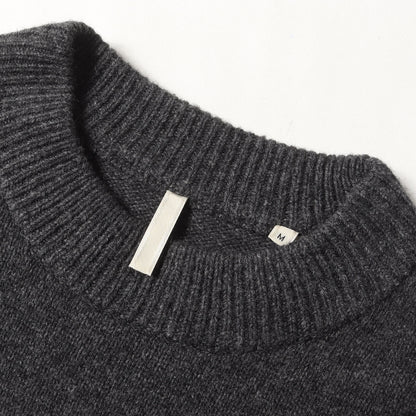 23AW ロゴ ジャガード ウール ニット (MOON TEXT KNIT 3040)