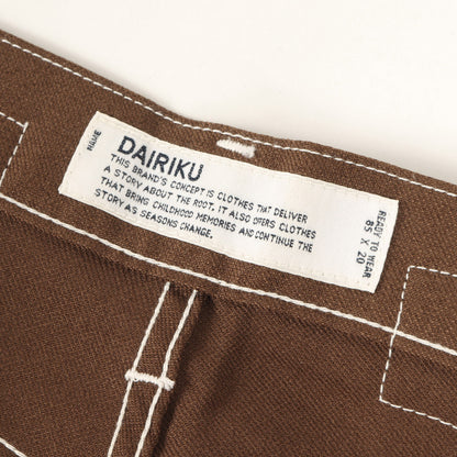 フラッシャー プレスド ランチャー パンツ (Flasher Pressed Pants 20SS B-3) / ジッパーフライ