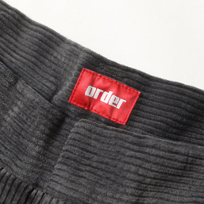 コーデュロイ ルーズ スラックス パンツ (loose slacks corduroy order-014)