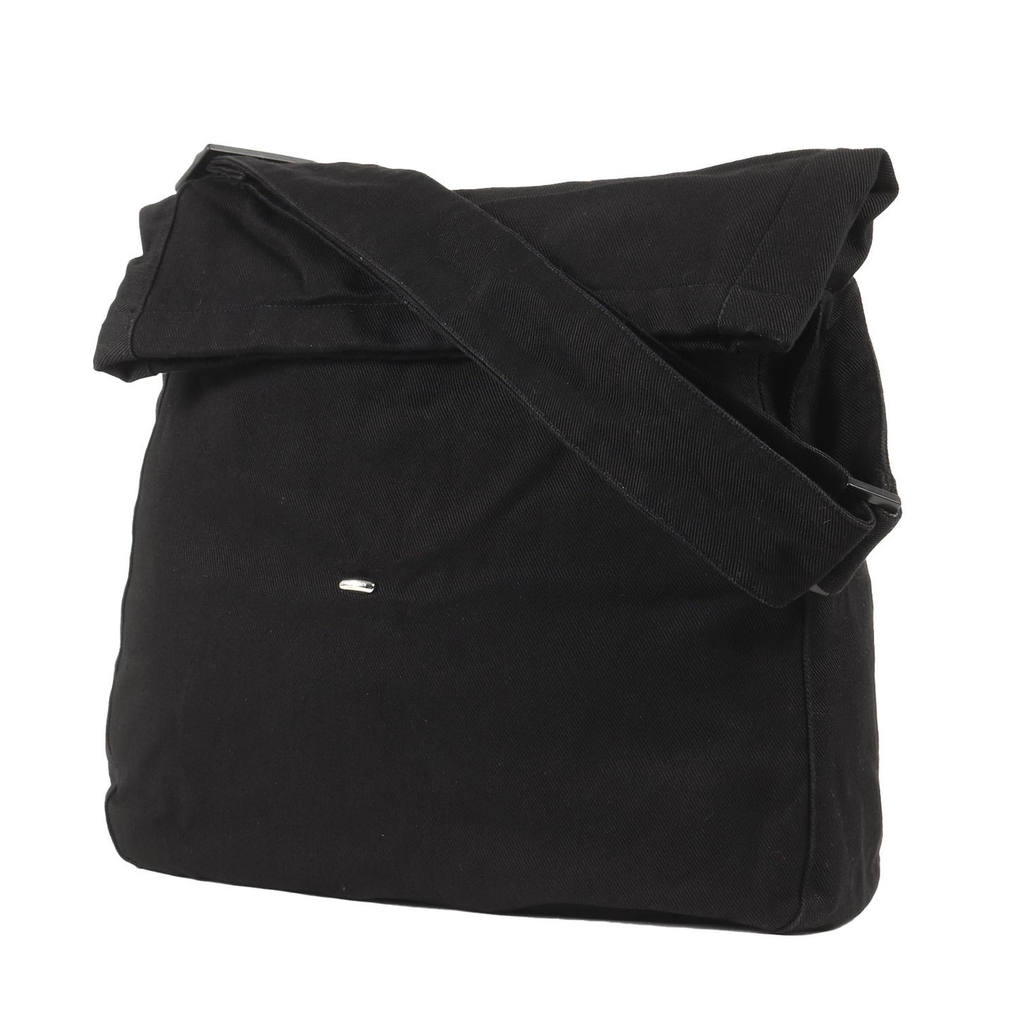 24AW ウォッシュド加工 ブラックデニム ショルダー バッグ (SLING BAG A4218SBD)