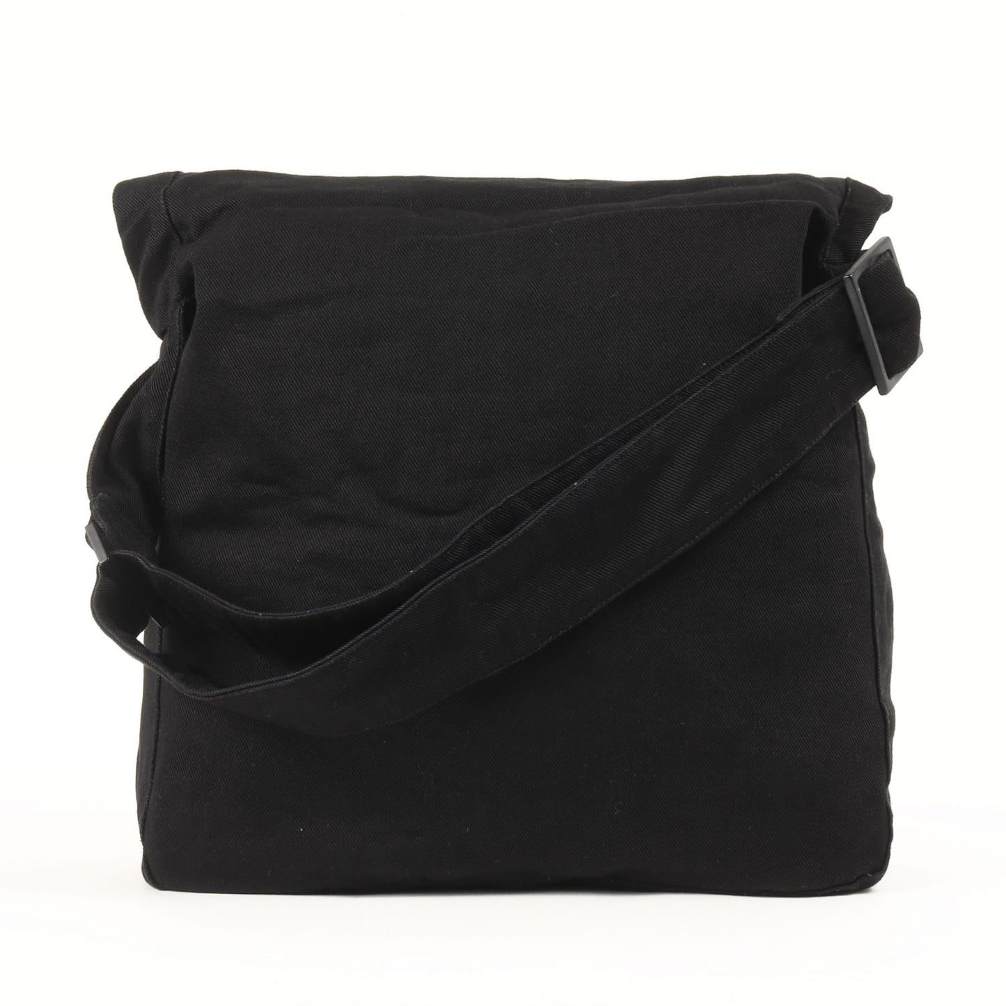 24AW ウォッシュド加工 ブラックデニム ショルダー バッグ (SLING BAG A4218SBD)