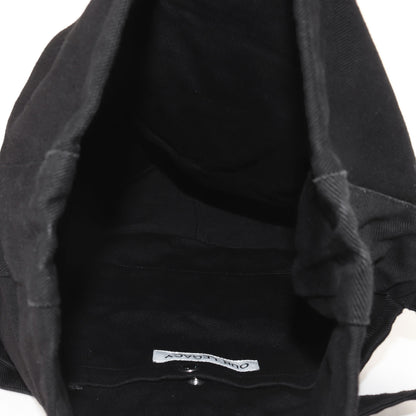 24AW ウォッシュド加工 ブラックデニム ショルダー バッグ (SLING BAG A4218SBD)