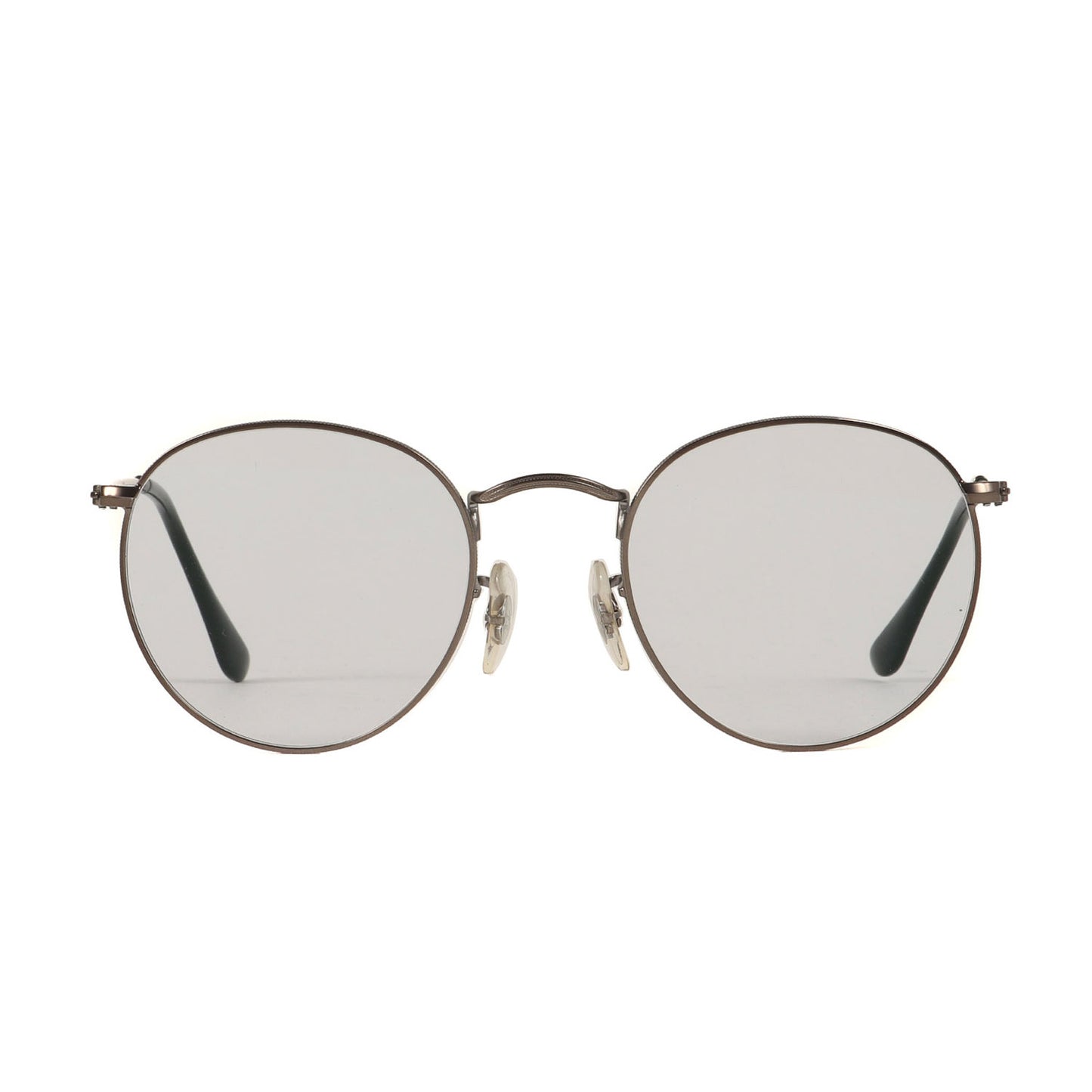 ラウンド シェイプ メタル サングラス (ROUNDMETAL OPTICS RB3447V）