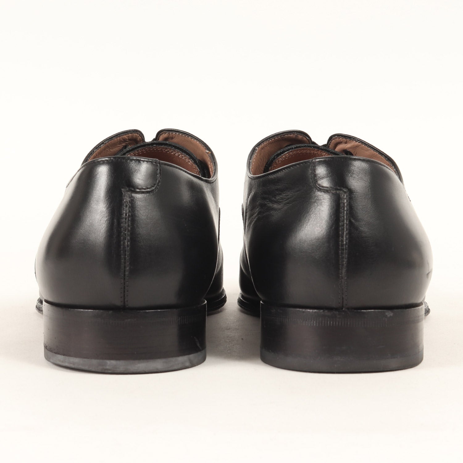 Ferragamo ブラックレザードレスシューズ