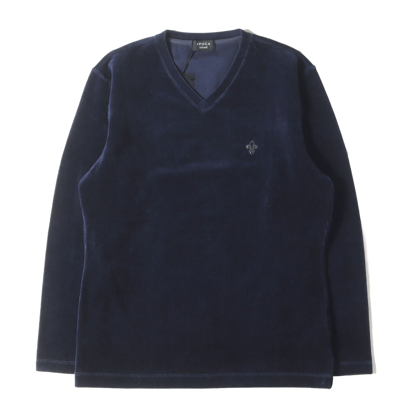 23AW ストレッチ コーデュロイ Vネック カットソー (M1P02-233-29) / MADE IN JAPAN
