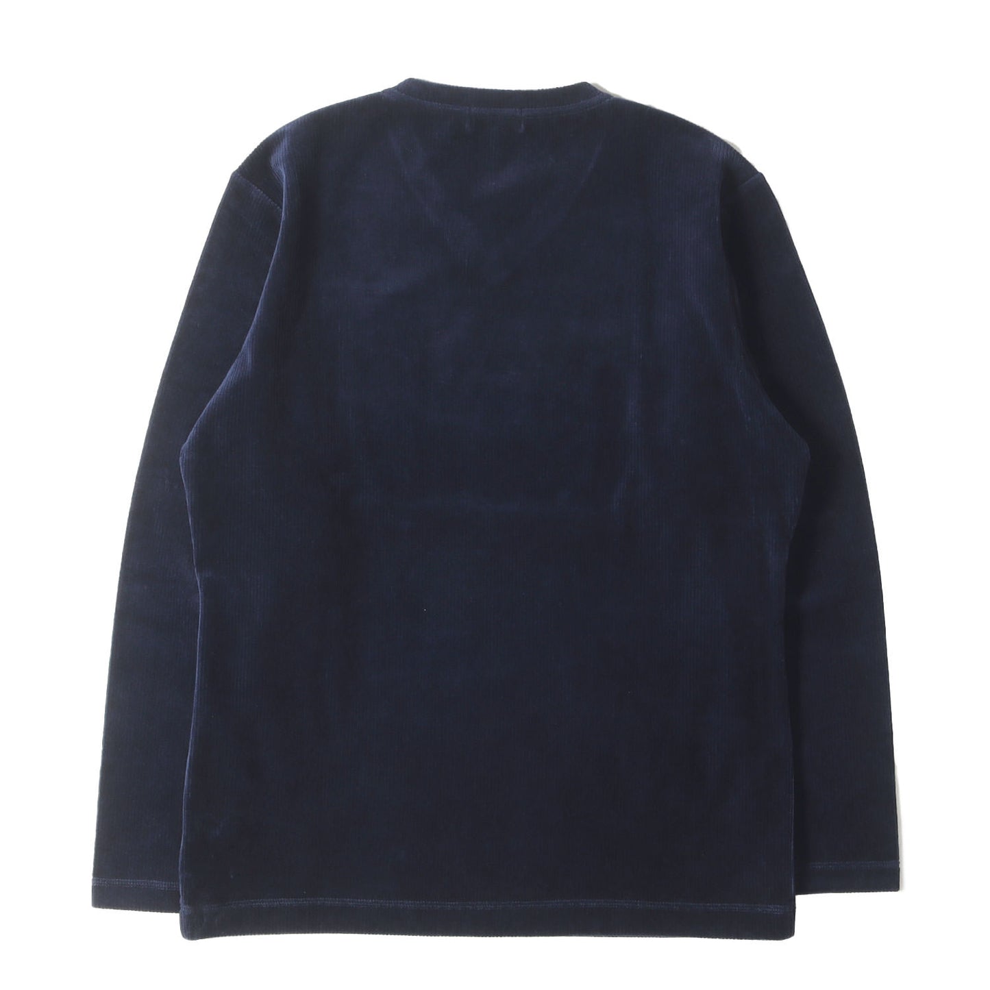 23AW ストレッチ コーデュロイ Vネック カットソー (M1P02-233-29) / MADE IN JAPAN